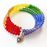 Swarovski® Crystal Rainbow Memory Wire Bracelet (Reboot)
