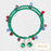 Majestically Jeweled Memory Wire Bracelet