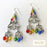Rainbow Waterfall Earrings (Reboot)