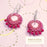 Pop of Pink Earrings (Reboot)