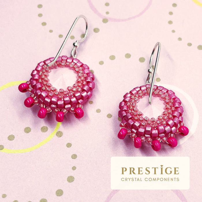 Pop of Pink Earrings (Reboot)