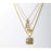 PowHERful 3 Piece Charm Set in Gold - "She isâ€¦..." "PowHERful" "Badass" - GB Exclusive