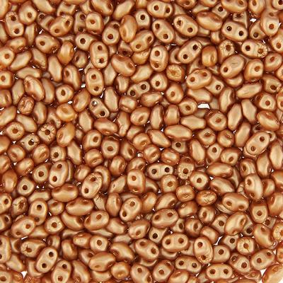 Gold Shine - Amber MiniDuo Beads