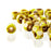 Matubo 3 Cut 6/0 Czech Glass Seed Beads in Opaque White Picasso 393-06-T0300 - 1 Tube