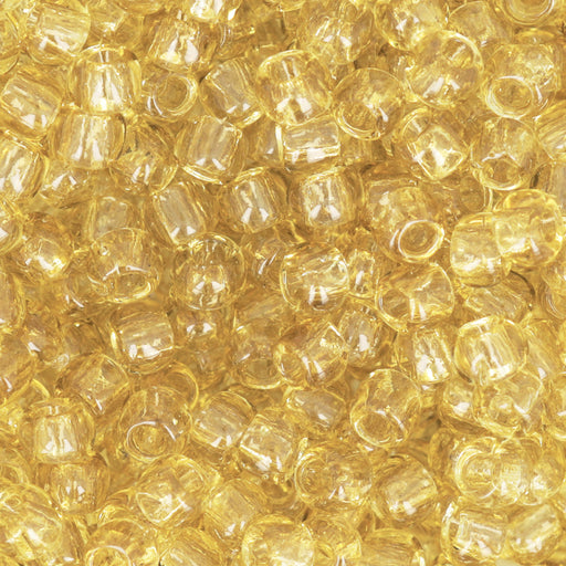 Toho RE:Glass Seed Beads, Round Size 8/0, #5002 Transparent Brown, (2.5" Tube)