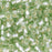 Toho RE:Glass Seed Beads, Round Size 8/0, #PF5024 Silver Lined PermaFinish - Green, (2.5" Tube)