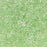 Toho RE:Glass Seed Beads, Round Size 11/0, #5004 Transparent Green, (2.5" Tube)