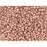 TOHO Round Bead 8/0 PermaFinish Matte Galvanized Peach Coral 2.5-Inch Tube