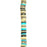 6mm Vinyl/Vulcanite Heishi Beads - Mixed Colors (Brown Blue)