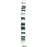 4mm Vinyl/Vulcanite Heishi Beads - Mixed Colors (Black/Grey)
