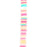 6mm Vinyl/Vulcanite Heishi Beads - Mixed Colors (Pink)