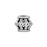Bicone Spacer Bead for 2mm Leather