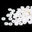 6mm Vinyl/Vulcanite Heishi Beads - Pale Peach