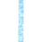6mm Vinyl/Vulcanite Heishi Beads - Periwinkle and Light Blue