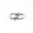 24mm Antique Silver Plated Bali Style S-Hook Connector Clasp - 5 Pack