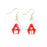 Jewelry Kit, Good Tidings Holiday Earring Set, Gold Plated and Enamel - Limited Edition