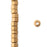 4mm Tube Heishi Brass Beads - 24 Inch Strand