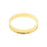 Gold Plated Bangle with Twist Off Bezel