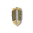 Gold-Plated Stainless Steel Beadable Feather Connector