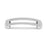 Silver-Plated Stainless Steel Beadable Slider for 10mm Leather