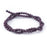 4mm Plum Pearl Coated Czech Glass Pearls Strand