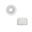 5mm Silver Plated Smooth Bali Style Cord End Caps (10 Pieces)