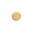 11mm Brushed Gold Plated Bali Style Disc Connector (10 Pieces)