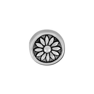 Daisy Bead for 2mm Leather