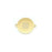 18mm 14K Gold Plated Stainless Steel Solar Burst Connector