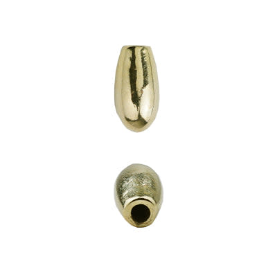 Gold Plated Cord End for 2mm Round Cords