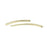 Gold Plated Tube Clasp for 2mm Round Leather and Chain