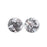 20mm Grey Acetate Two Hole Coin Connector (1 Pair)