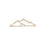 34mm Gold Plated Scenic Mountain Connector