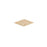 8x20 Gold Plated Diamond Shaped Connector from the Chic Collection - Holes on the Short End