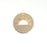 25mm Gold Art Deco Horizon Sunset Charm/Pendant
