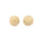14mm Handmade Woven Rattan Straw Round Bead (1 Pair)