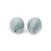 15x20mm Silver Grey Thread Wrapped Oval Bead (1 Pair)