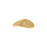 8mm Gold Plated Wavy Disc Bali Style Bead (10 Pieces)