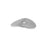 10mm Silver Plated Wavy Disc Bali Style Bead (10 Pieces)