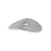 12mm Silver Plated Wavy Disc Bali Style Bead (5 Pieces)