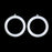 50mm Hoop with Top Loop Acrylic Component Set - Pearl White (1 Pair)