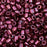 Miyuki 8/0 Transparent Luster Garnet Delica Seed Beads 2.5-Inch Tube