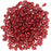 Czech Glass MiniDuo, 2-Hole Beads 2x4mm, Chalk Lava Red (2.5 Inch Tube)