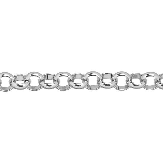 6mm Stainless Steel Rolo Chain by the Foot