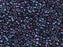 Miyuki 11/0 Iris Violet/Blue Delica Seed Beads 2.5-Inch Tube