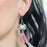 Jewelry Kit, Liotrivi Reversible Earring Set, Blue Multi Color from Lisa's Bead Designs - Limited Edition