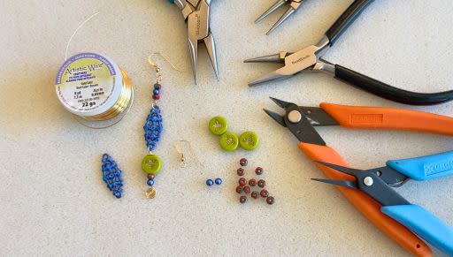 How to Make the Art Festival Earrings