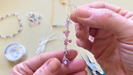 How to Make the Dancing Crystals Earrings