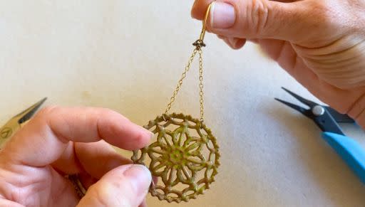 How to Make a Pair of Statement Earrings Featuring a Gardanne Beads Focal Link