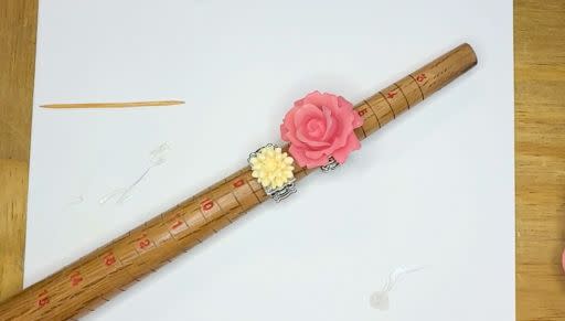 How to Make EASY and Fun Floral Rings by Deb Floros
